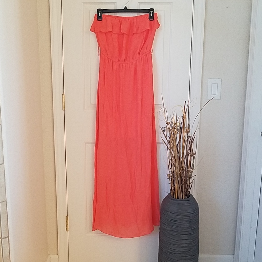 TRIXXI Dress Strapless Maxi Small